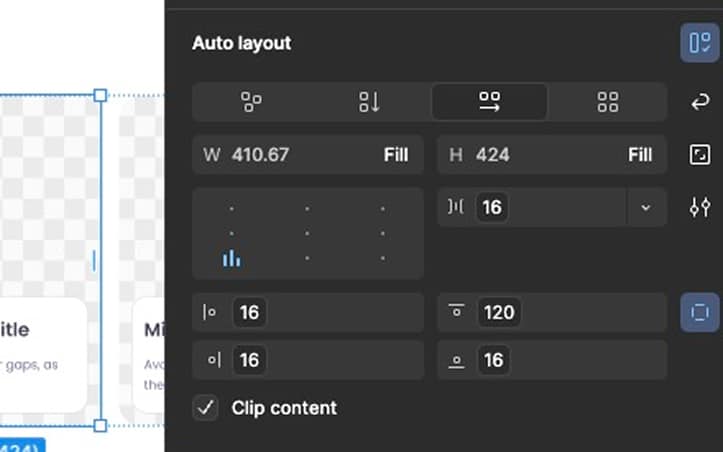 Auto layout figma