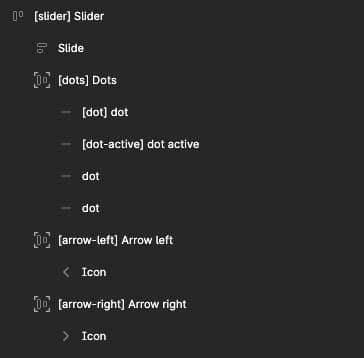 Figma sliders to Bricks builder