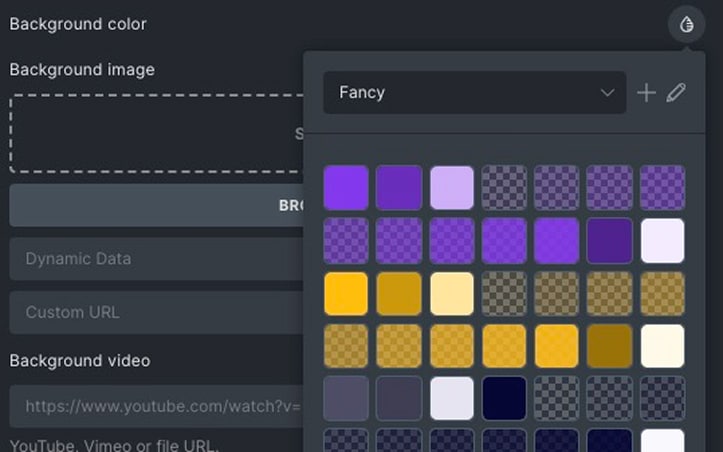 Figma to bricks color palette